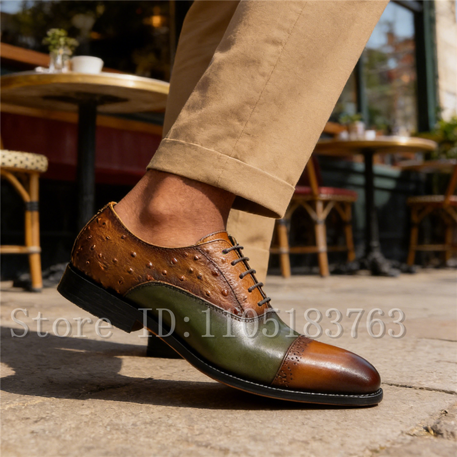 Men'S Formal Office Wear Shoes - Men's Genuine Leather Formal Dress Shoes