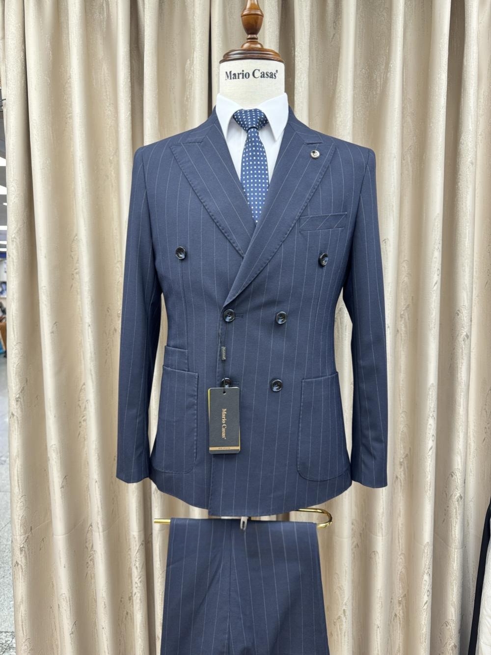 2026 New Striped Suit Set 2 Pi - Men Formal Wear For Wedding reseña y precio