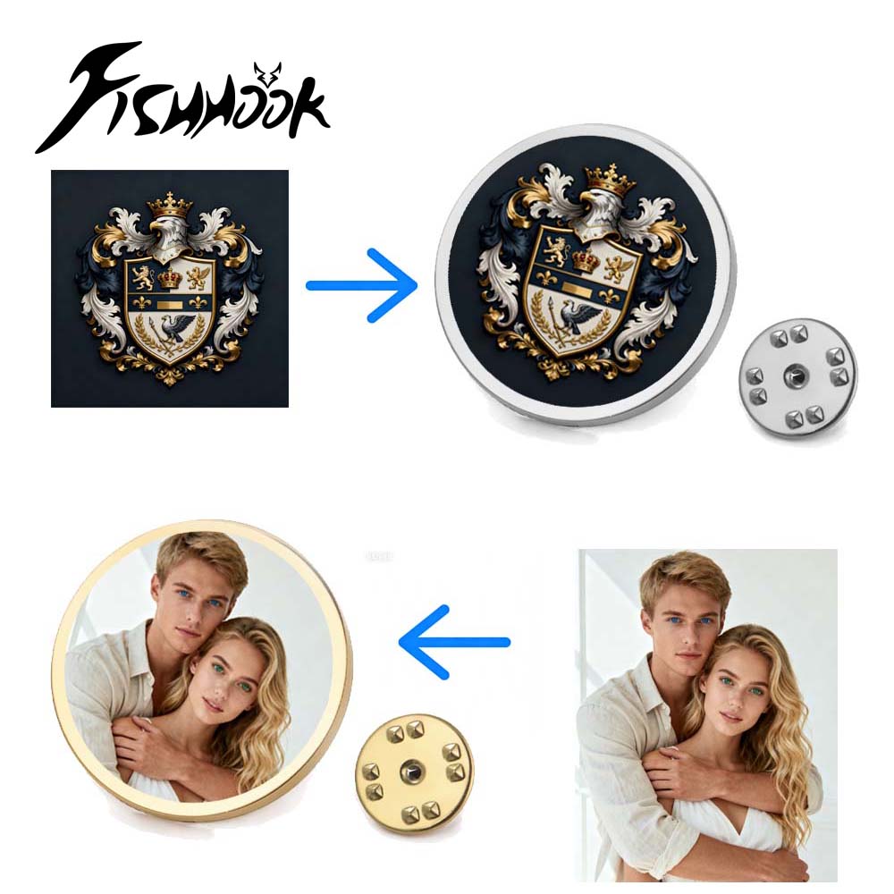 Print Demand Photo Tag Persona - Tuxedo Lapel Pin reseña y precio
