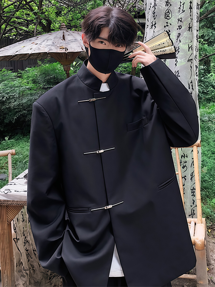 New Chinese Sle Stand Collar S - Men'S Formal Wear For Engagement reseña y precio