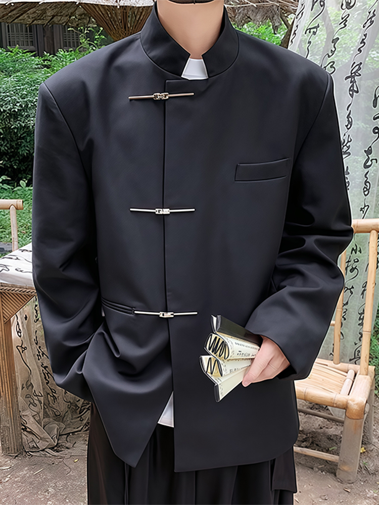 New Chinese Sle Stand Collar S - Men'S Formal Wear For Engagement reseña y precio