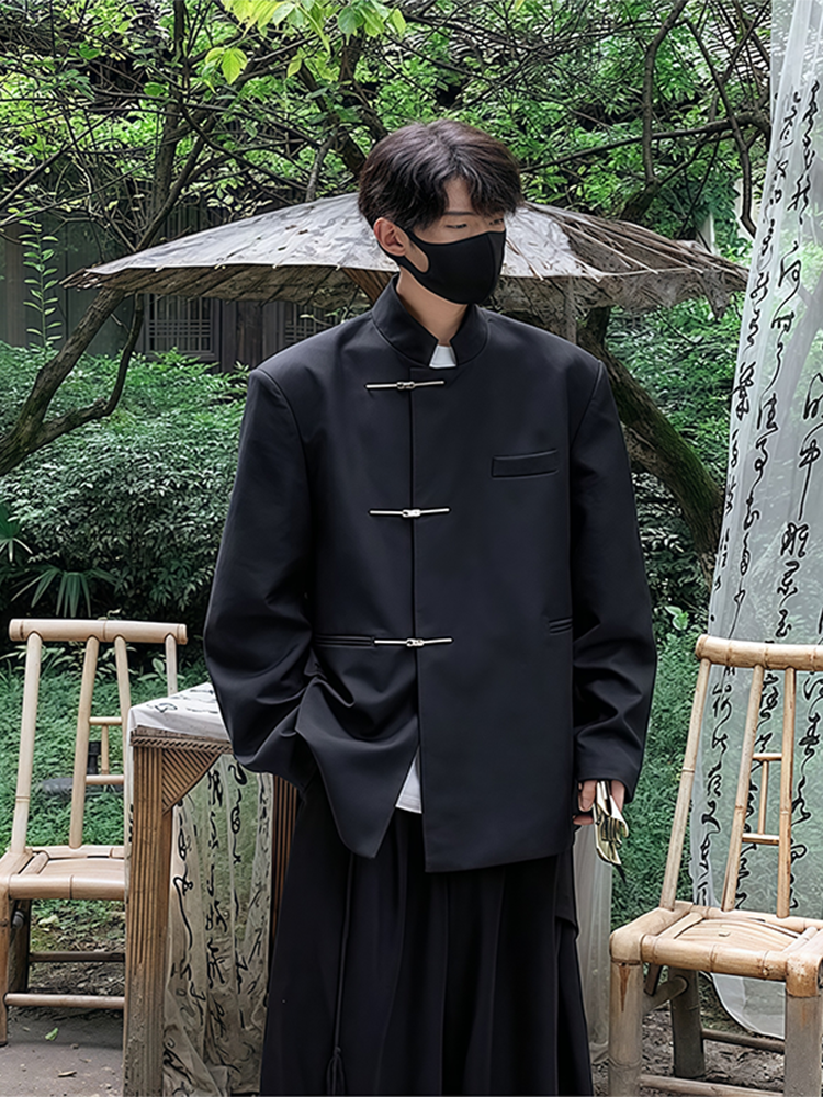 New Chinese Sle Stand Collar S - Men'S Formal Wear For Engagement reseña y precio