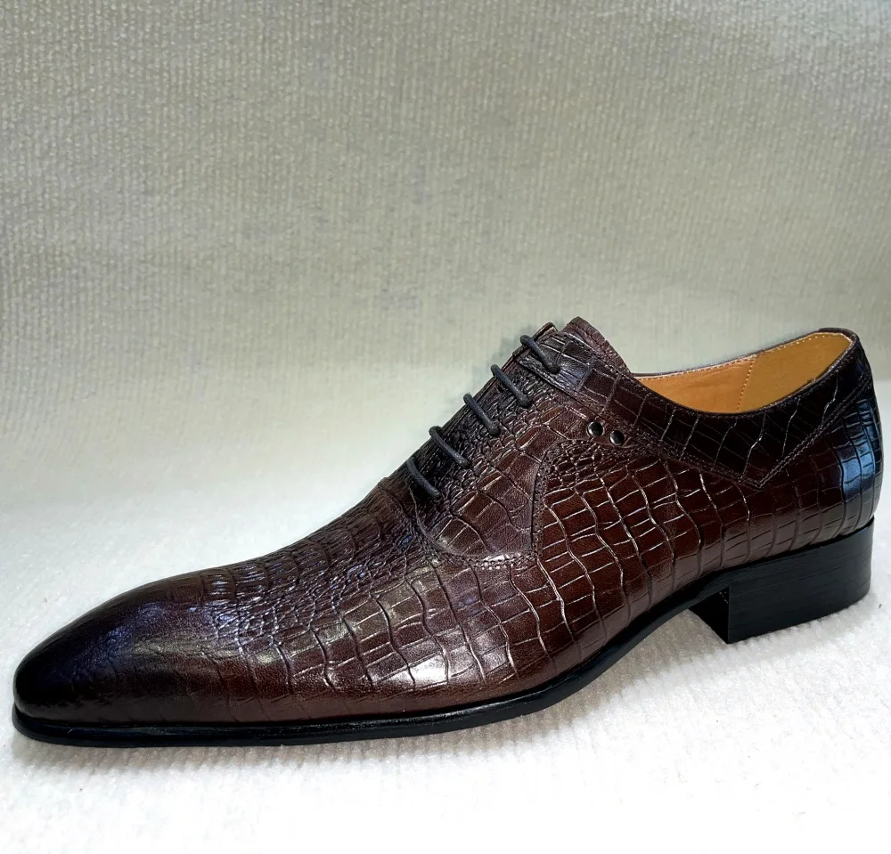 Italian Luxury Men's Pointed T - Men Formal Wear Wedding reseña y precio