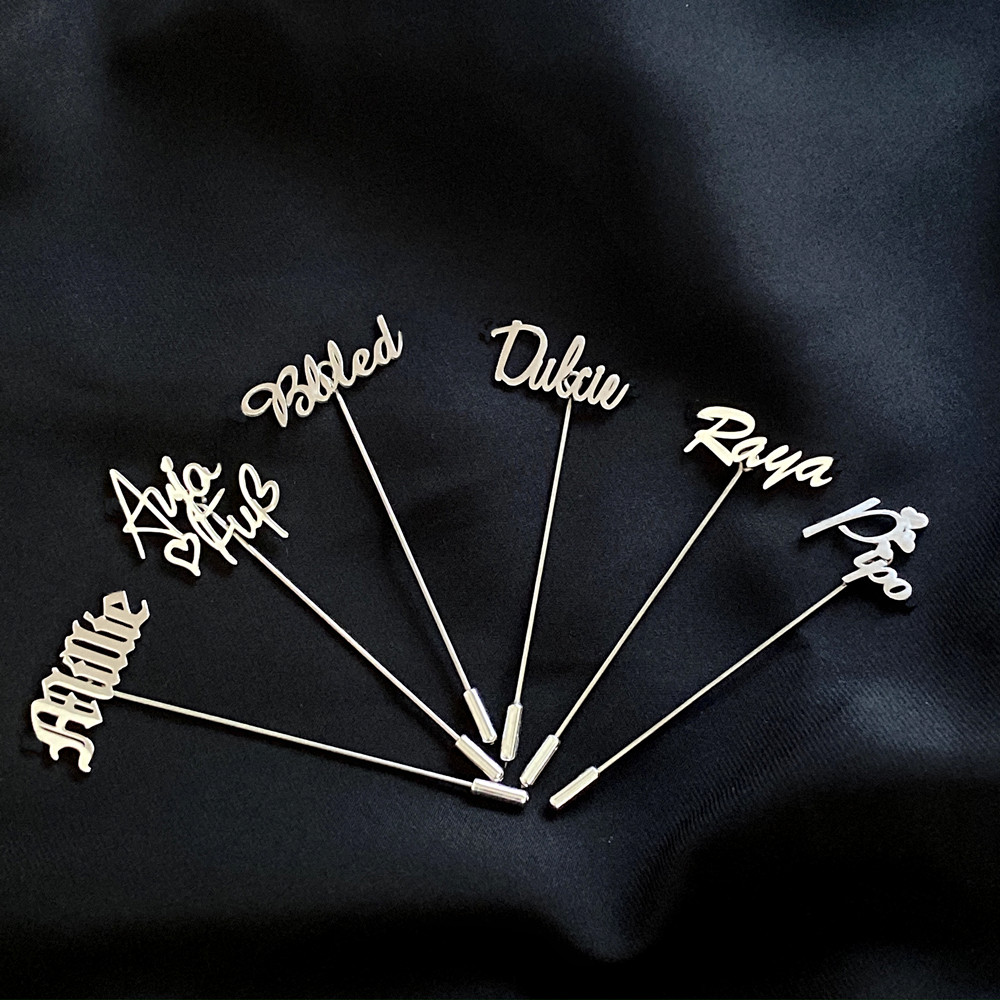 Personalized Men Lapel Pin Cus - Tuxedo Lapel Pin reseña y precio