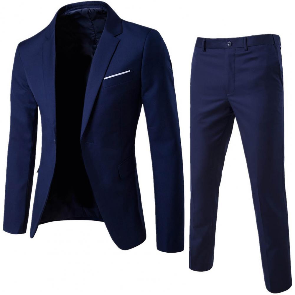 Men Pants Set Groom Wedding Bl - Men Formal Wear Wedding reseña y precio