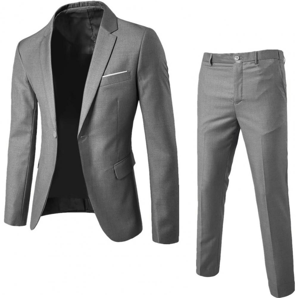 Men Pants Set Groom Wedding Bl - Men Formal Wear Wedding reseña y precio