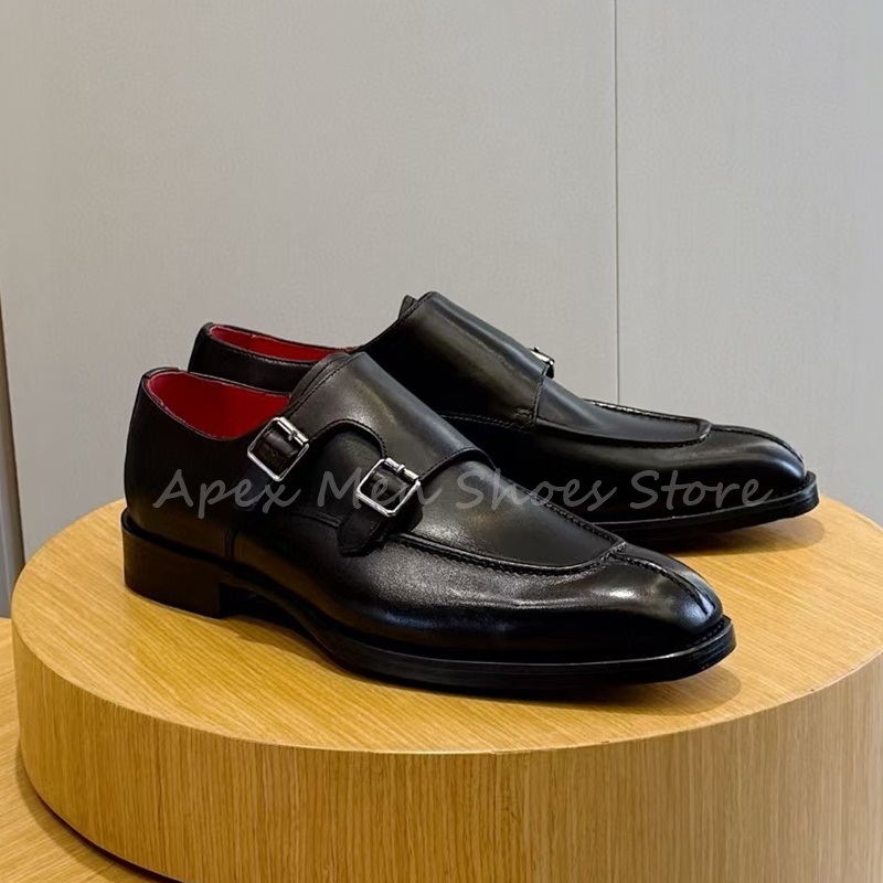 Fashion Cow Leather Buckle Mon - Men'S Formal Office Wear Shoes reseña y precio