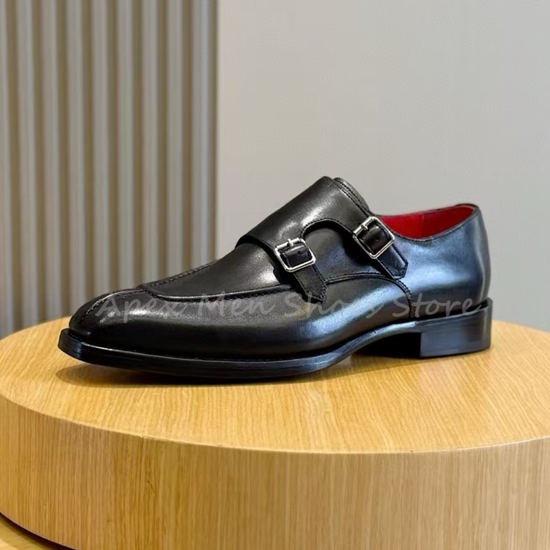 Fashion Cow Leather Buckle Mon - Men'S Formal Office Wear Shoes reseña y precio
