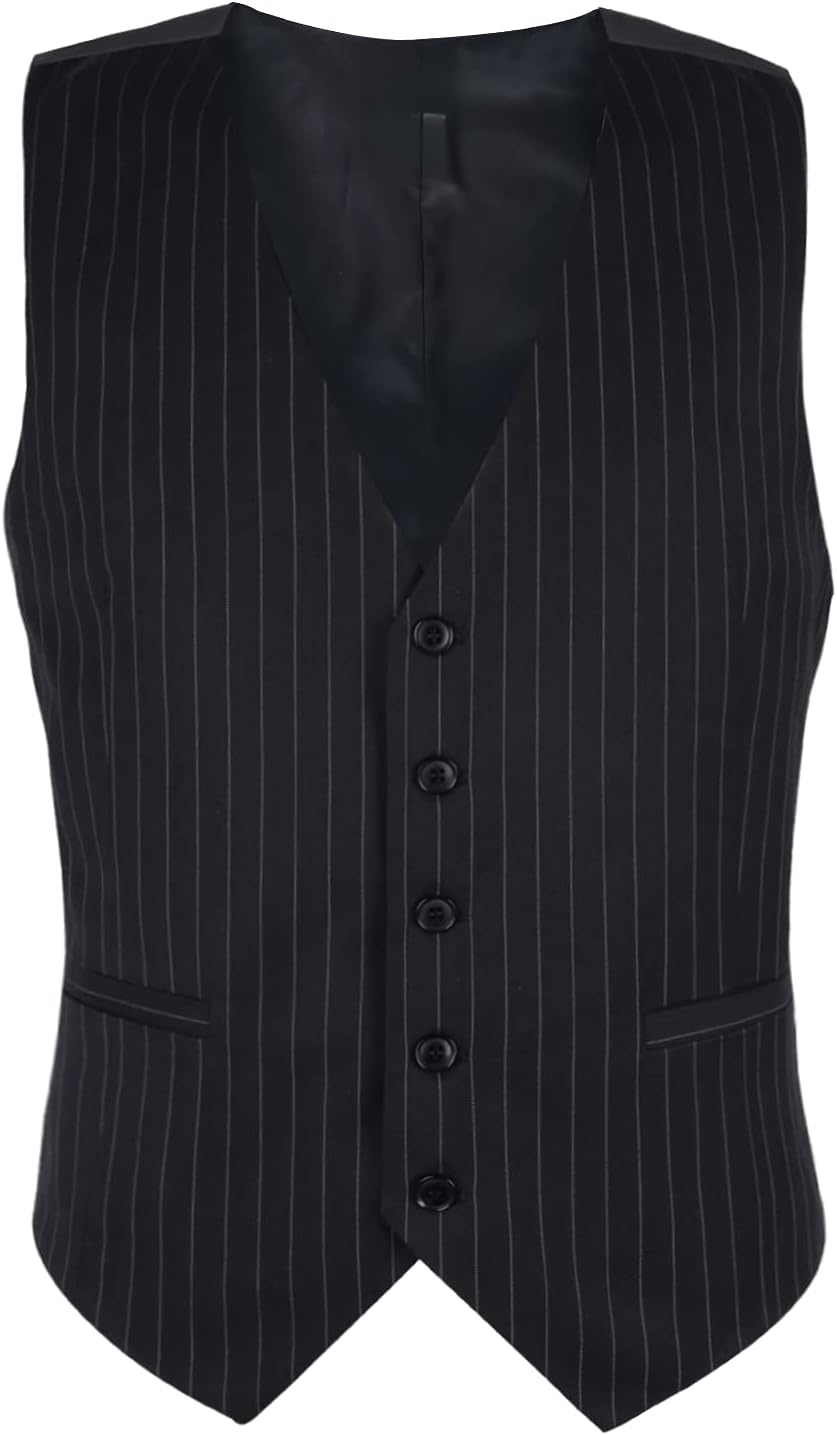 Mens Pinstripe Business Suit V - Men Formal Wear Wedding reseña y precio
