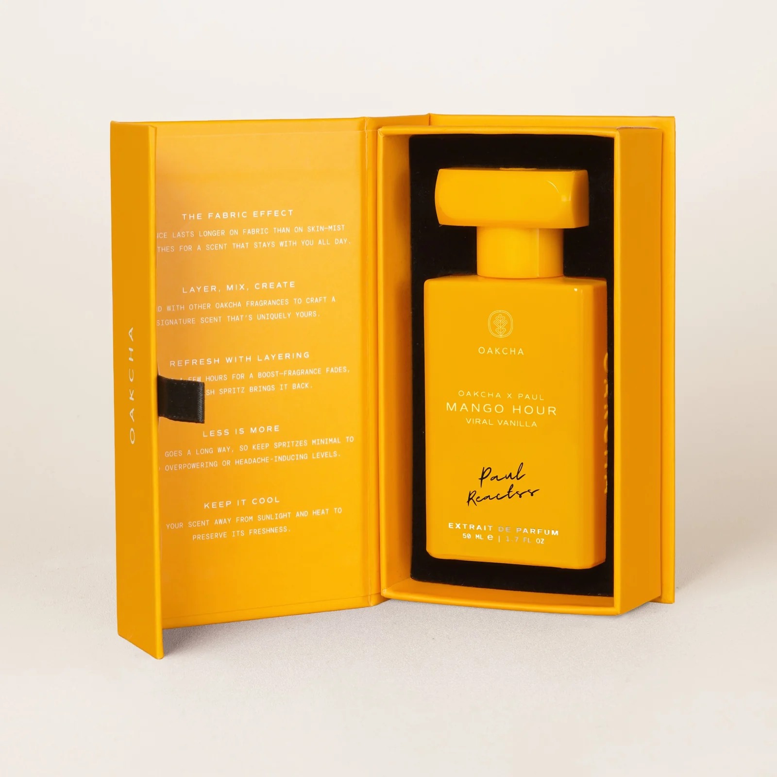 Oakcha Extrait De Parfum 50ml  - Mens Formal reseña y precio