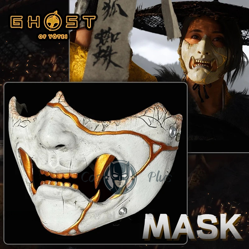 Game Ghost of Yotei Atsu Mask  - Mens Formal reseña y precio