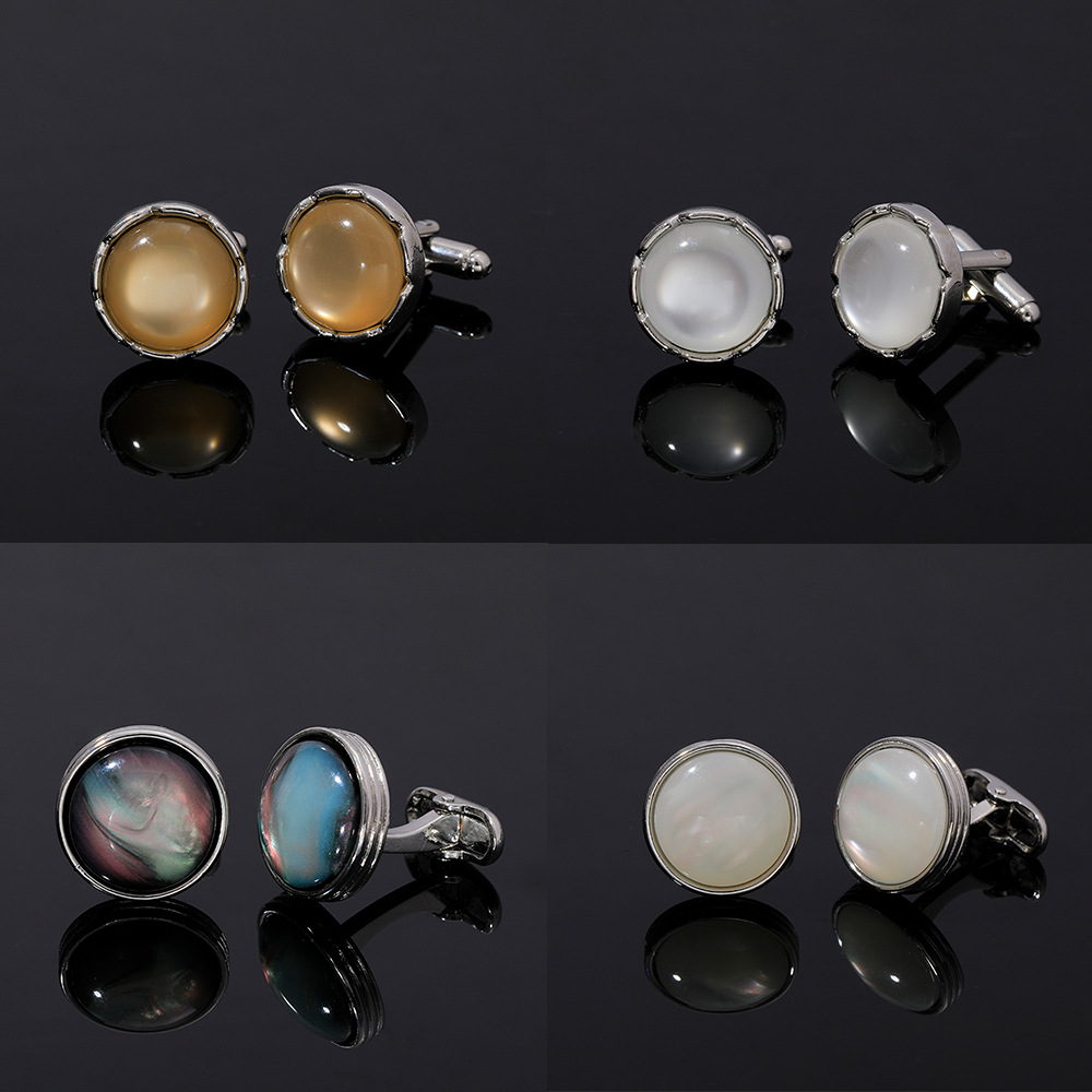 Round Crystal Cufflinks for Me - Mens Formal reseña y precio