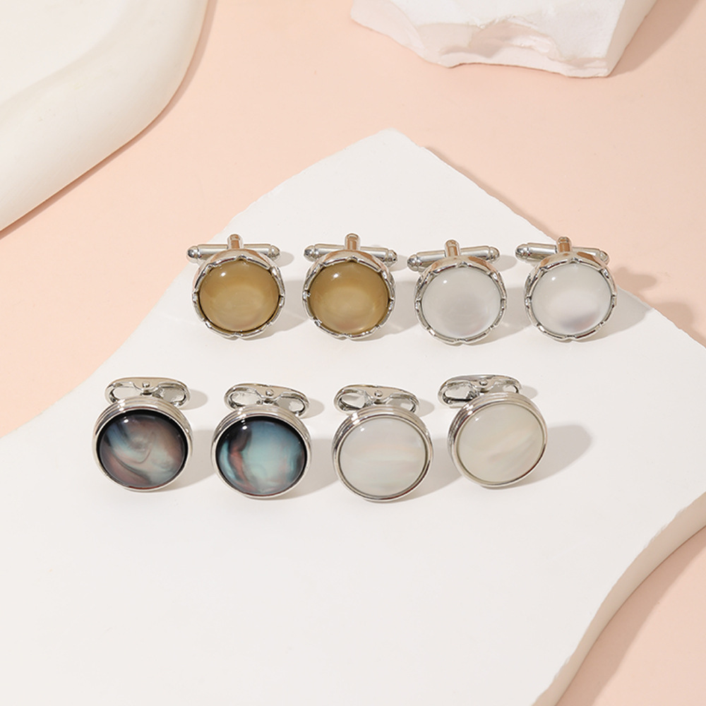 Round Crystal Cufflinks for Me - Mens Formal reseña y precio
