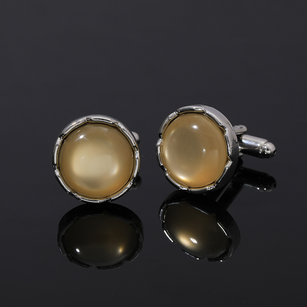 Round Crystal Cufflinks for Me - Mens Formal reseña y precio