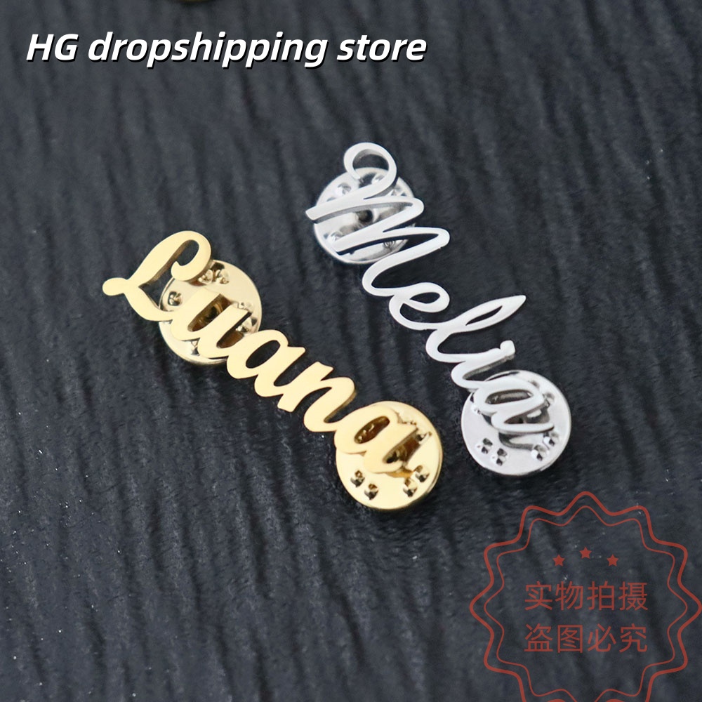 Custom Nameplate Brooch Person - Tuxedo Lapel Pin reseña y precio