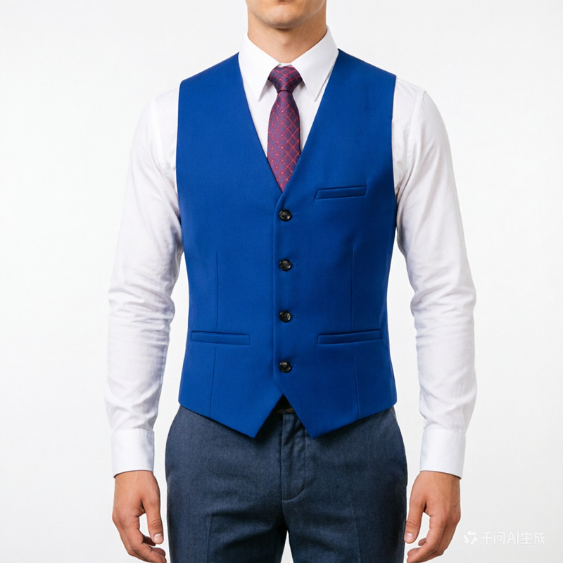 Pure Color Formal Suit Vest Bl - Men Formal Wear Wedding reseña y precio
