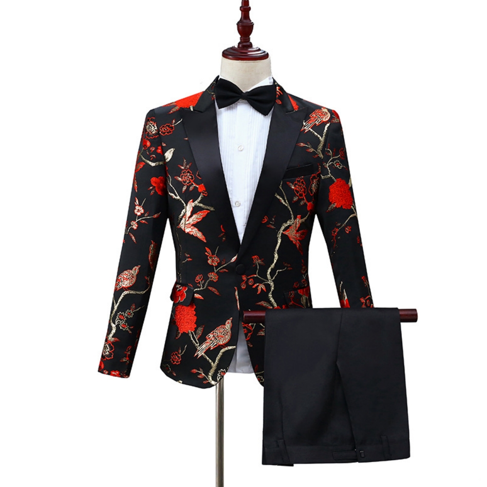 2026 New Exquisite Jacquard Su - Men Formal Party Wear Outfit reseña y precio