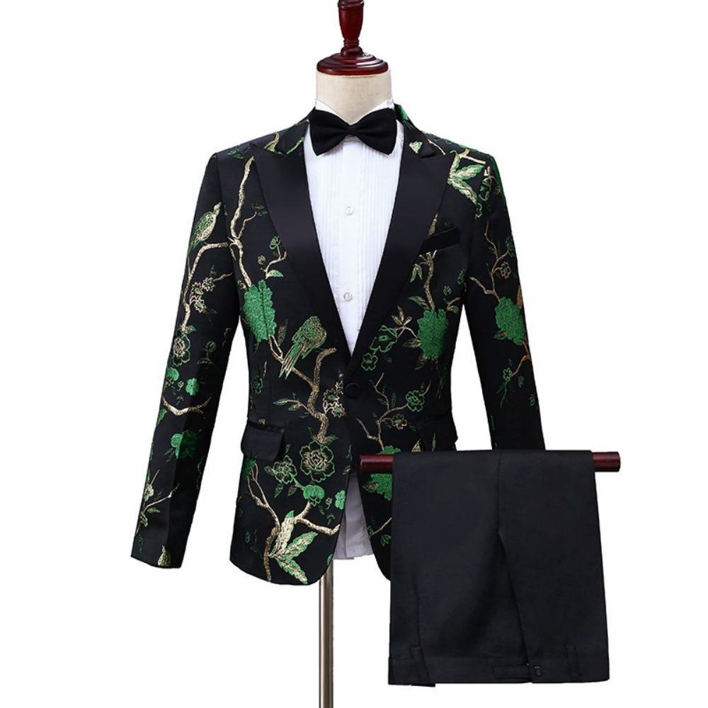 2026 New Exquisite Jacquard Su - Men Formal Party Wear Outfit reseña y precio