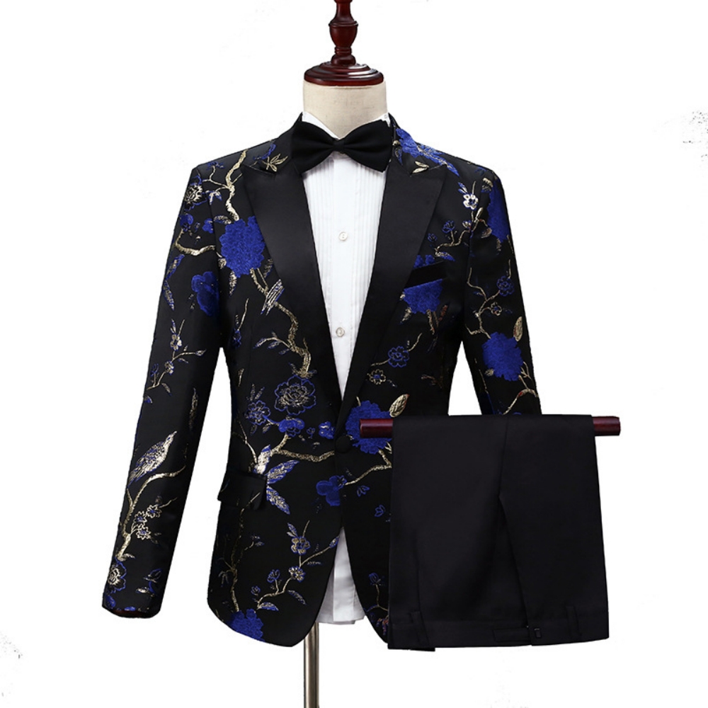 2026 New Exquisite Jacquard Su - Men Formal Party Wear Outfit reseña y precio