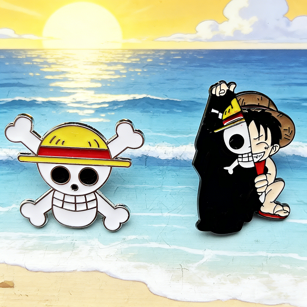 2pcs One Piece  Anime Lapel Pi - Tuxedo Lapel Pin reseña y precio