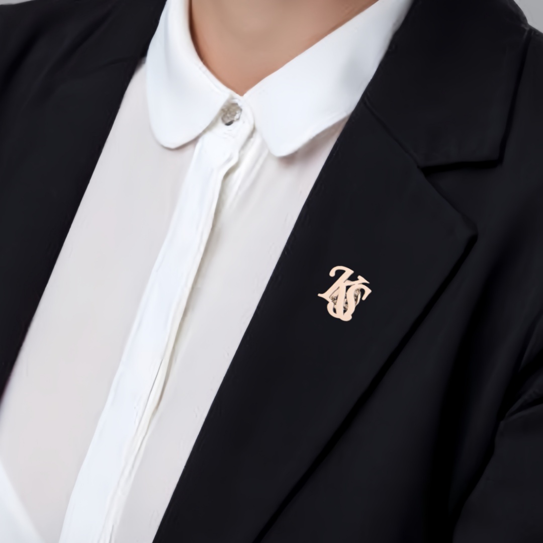 Personalized Initials Jacket L - Tuxedo Lapel Pin reseña y precio