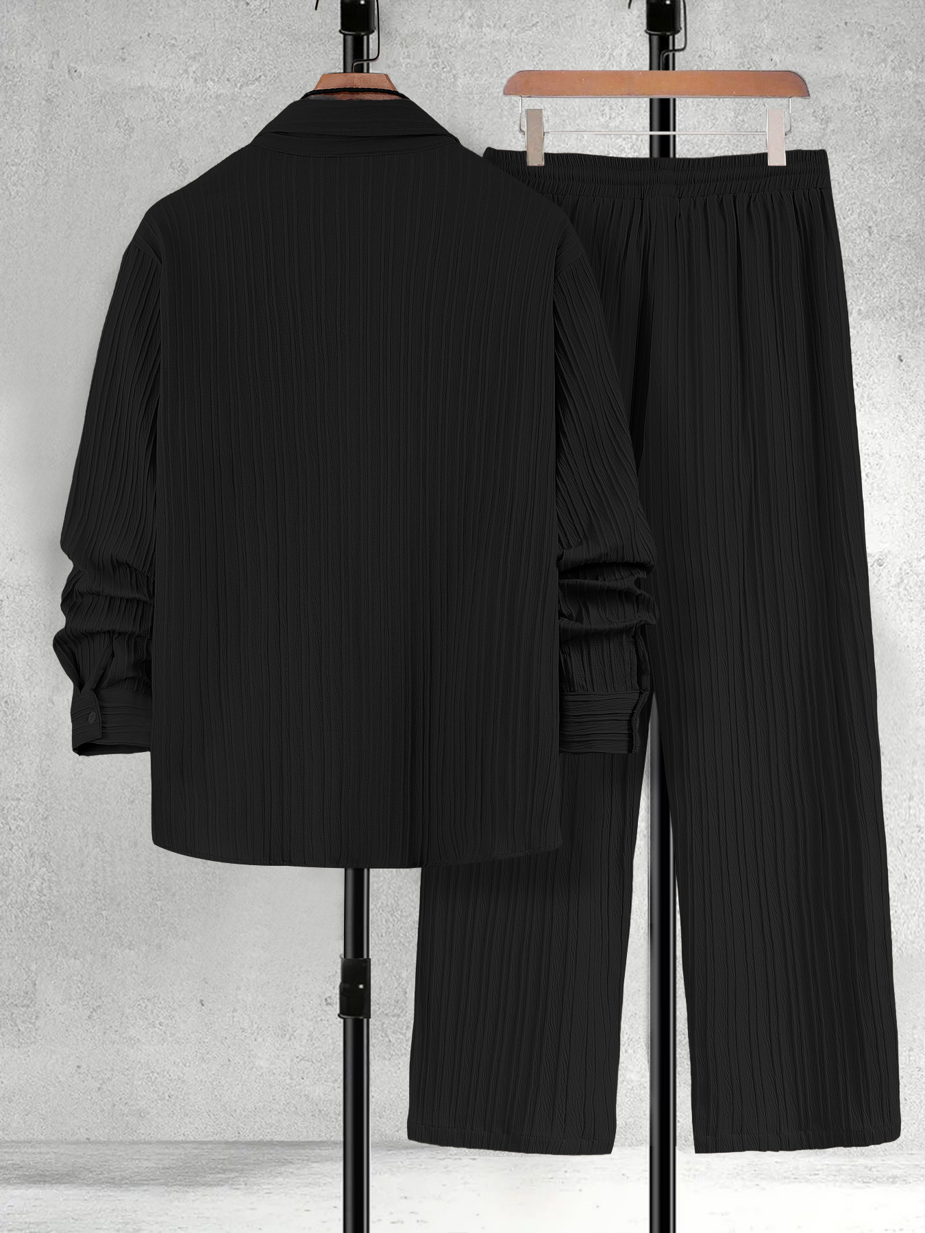 Men's Spring Autumn Solid Colo - Mens Formal reseña y precio