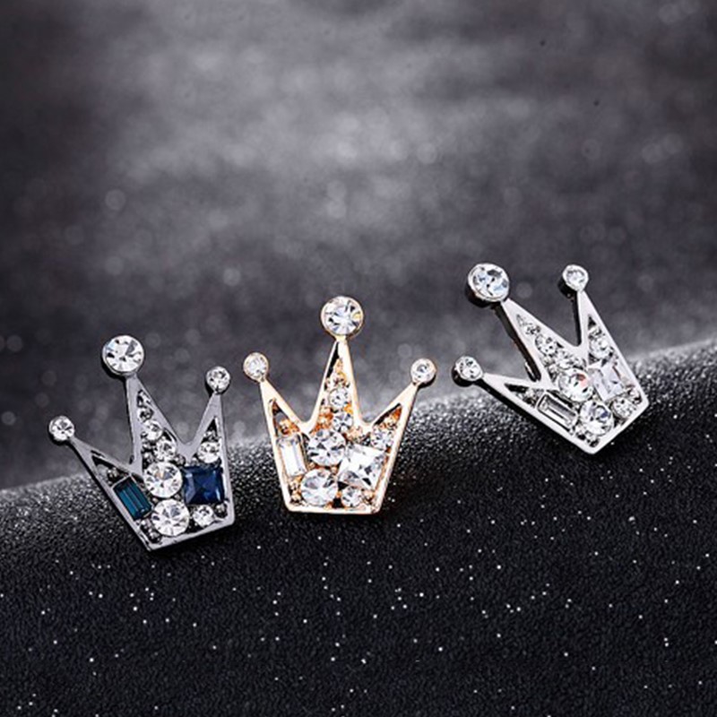 Luxury Metal Crown Brooch For  - Tuxedo Lapel Pin reseña y precio