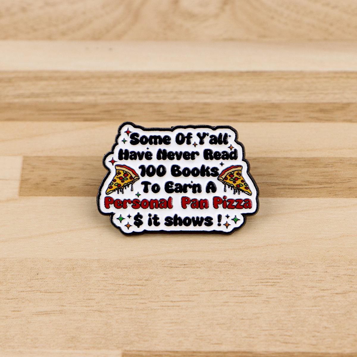 YOUR ANXIETY IS A LYING HOE Qu - Tuxedo Lapel Pin reseña y precio