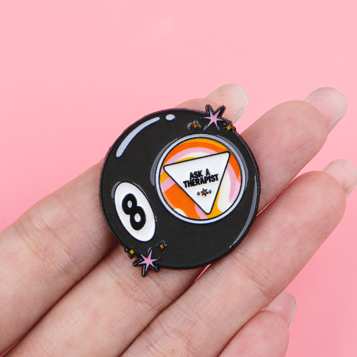YOUR ANXIETY IS A LYING HOE Qu - Tuxedo Lapel Pin reseña y precio