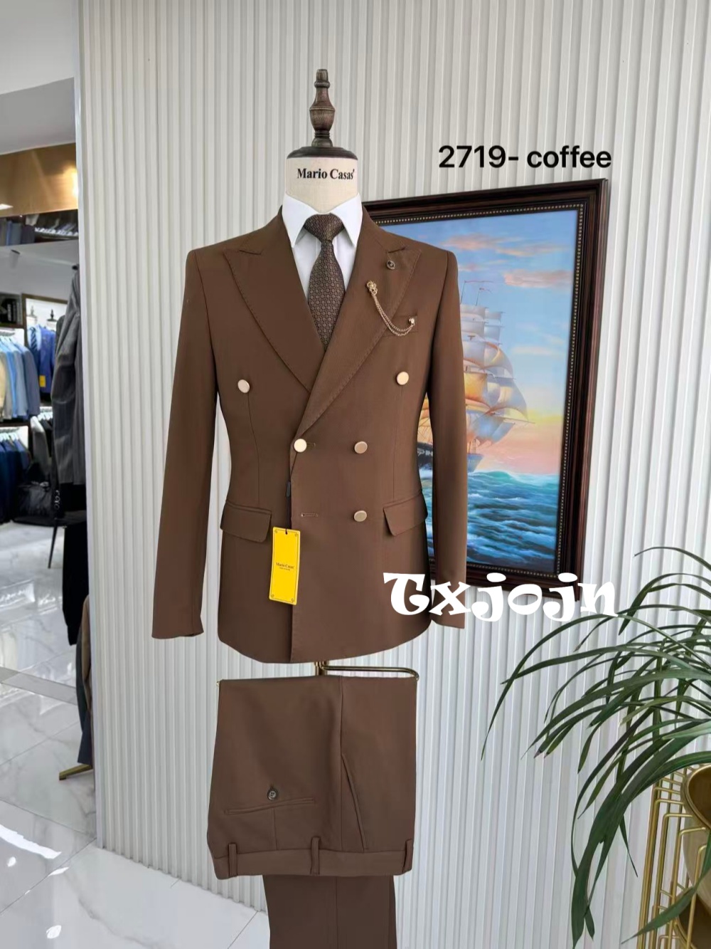 Premium Elegant Man Suits 2 Pi - Men'S Formal Wear For Engagement reseña y precio