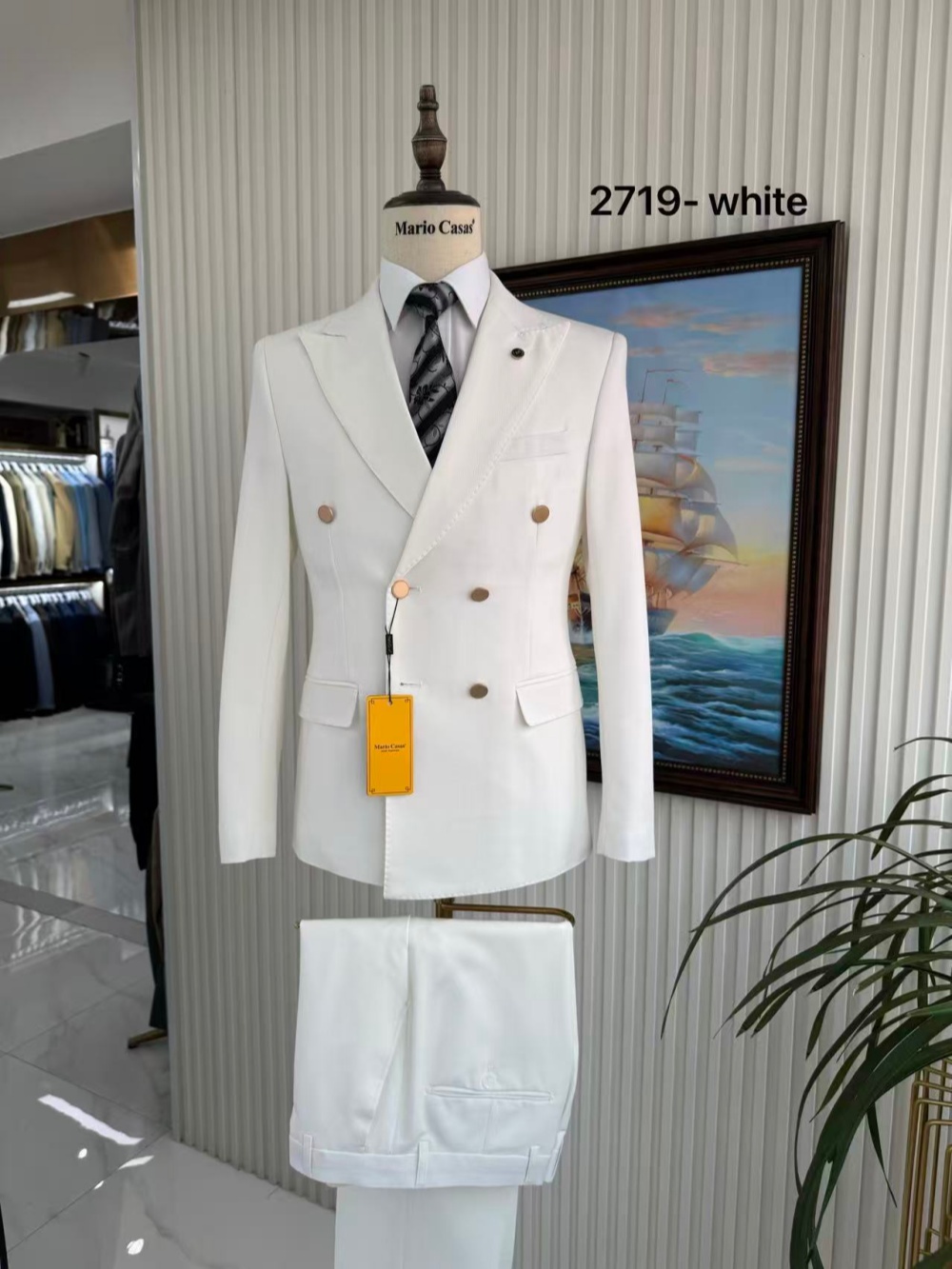 Premium Elegant Man Suits 2 Pi - Men'S Formal Wear For Engagement reseña y precio