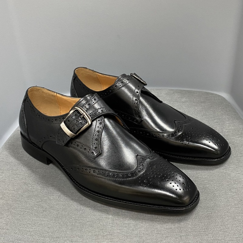Men's Casual Shoes Carving Lea - Men Formal Party Wear Outfit reseña y precio