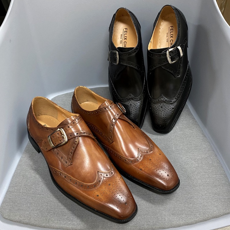 Men's Casual Shoes Carving Lea - Men Formal Party Wear Outfit reseña y precio