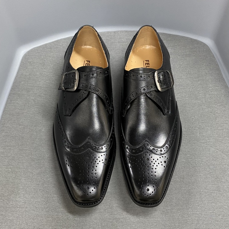 Men's Casual Shoes Carving Lea - Men Formal Party Wear Outfit reseña y precio