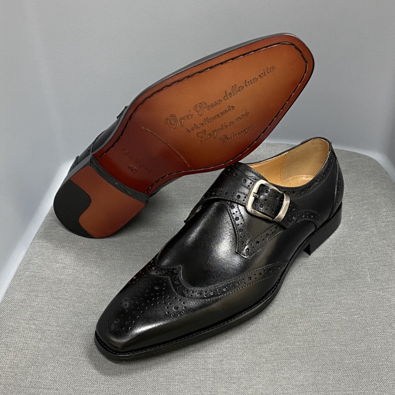 Men's Casual Shoes Carving Lea - Men Formal Party Wear Outfit reseña y precio