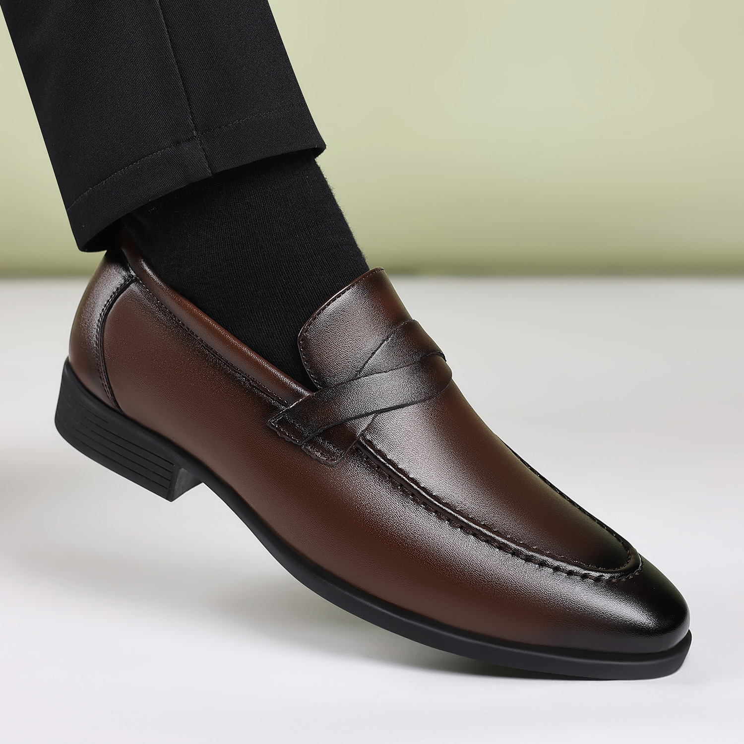 Men's leather shoes for formal - Men'S Formal Office Wear Shoes reseña y precio