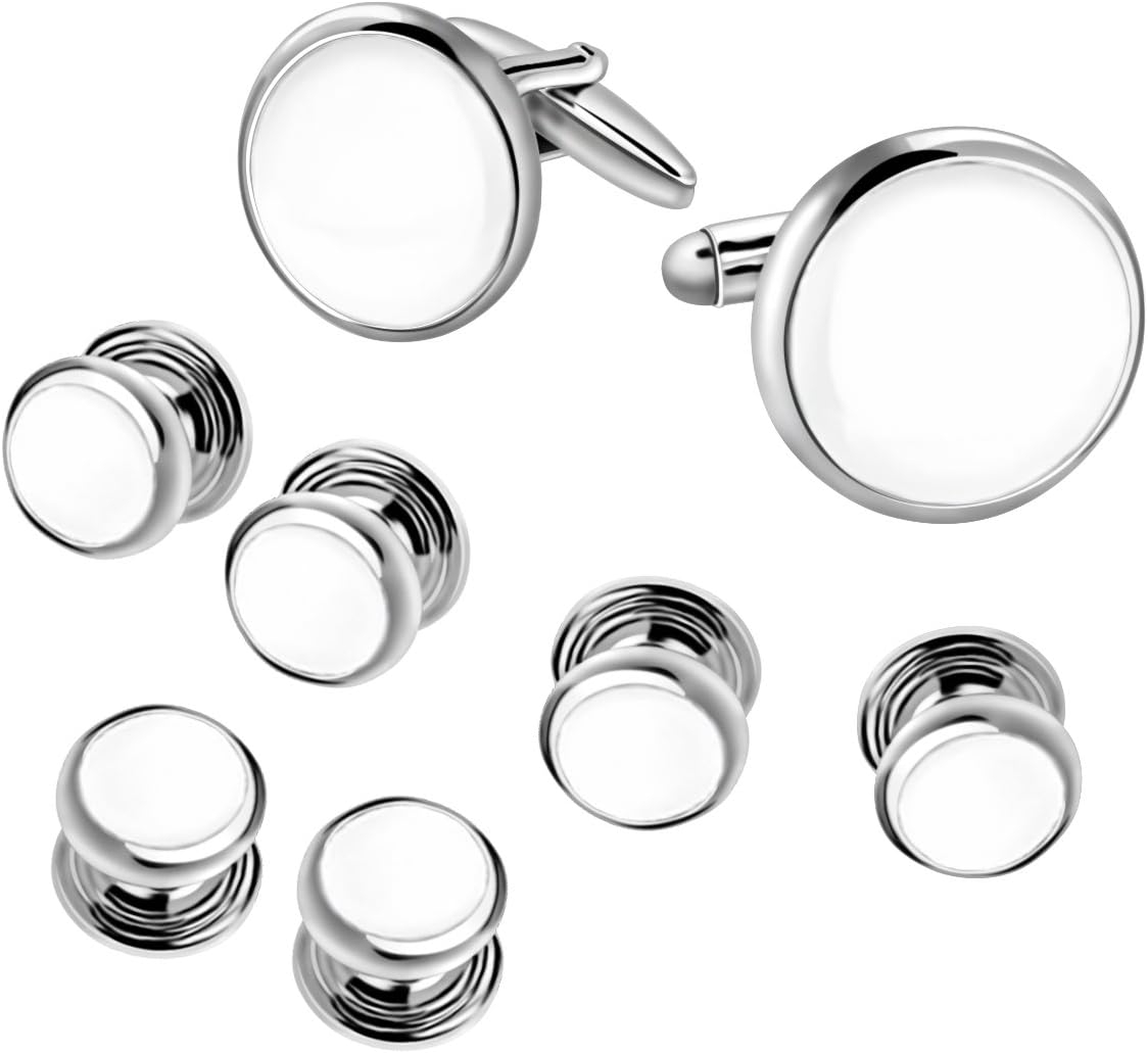 Mens Cufflinks and Studs Set T - Mens Formal reseña y precio