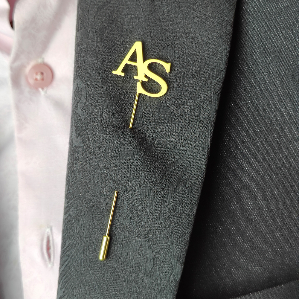 Sherman Custom  Lapel Pins Men - Tuxedo Lapel Pin reseña y precio