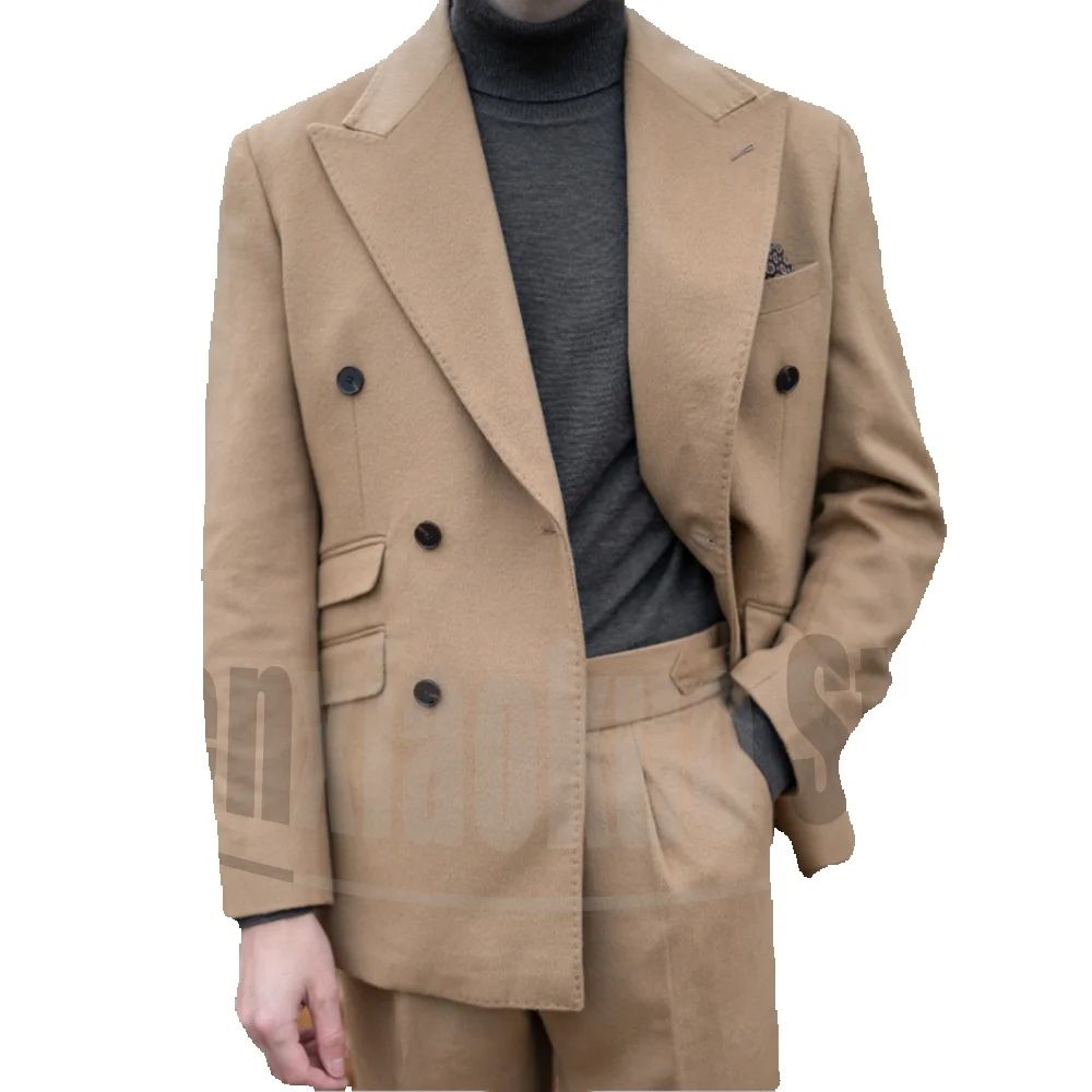 Men's Double Breasted Suit For - Men Formal Party Wear Outfit reseña y precio