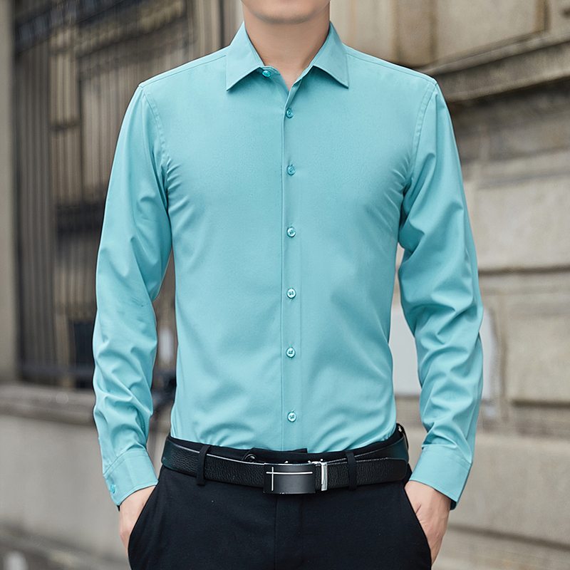 New Plus Size Men Solid Color  - Mens Formal reseña y precio