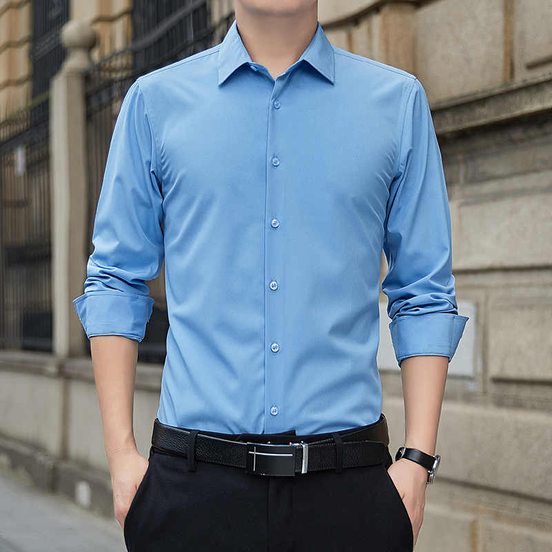New Plus Size Men Solid Color  - Mens Formal reseña y precio