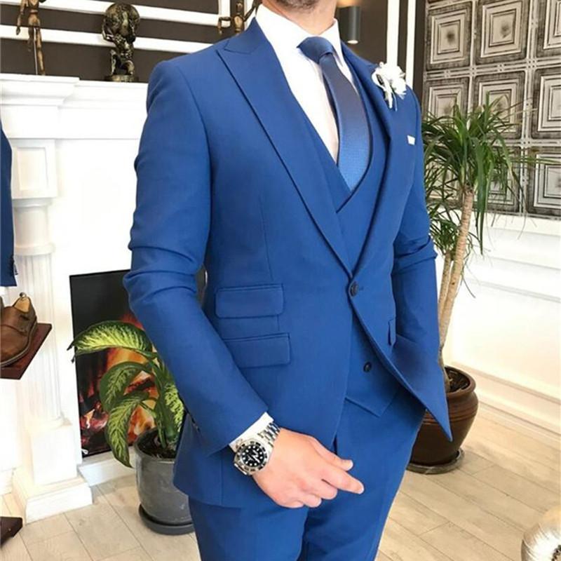 2021 Burgundy Double Breasted  - Men Formal Wear For Wedding reseña y precio
