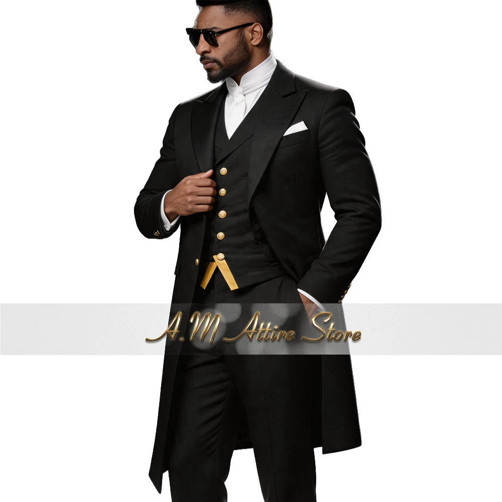 Wedding Suit for Men Blue 3-Pi - Men Formal Wear Wedding reseña y precio