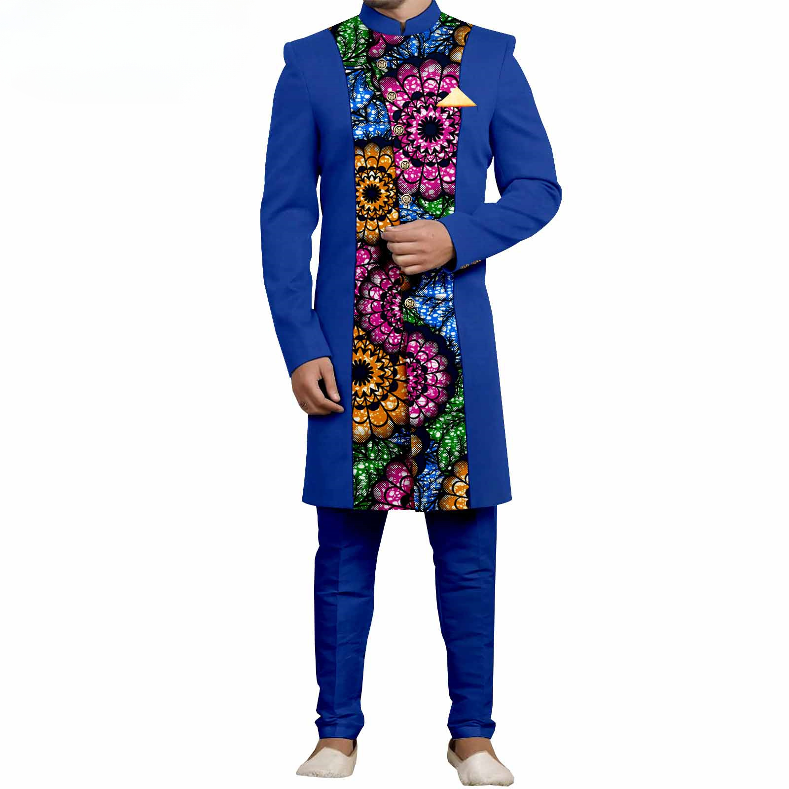 Men`s Suit Slim Fit Embroidery - Mens Formal reseña y precio