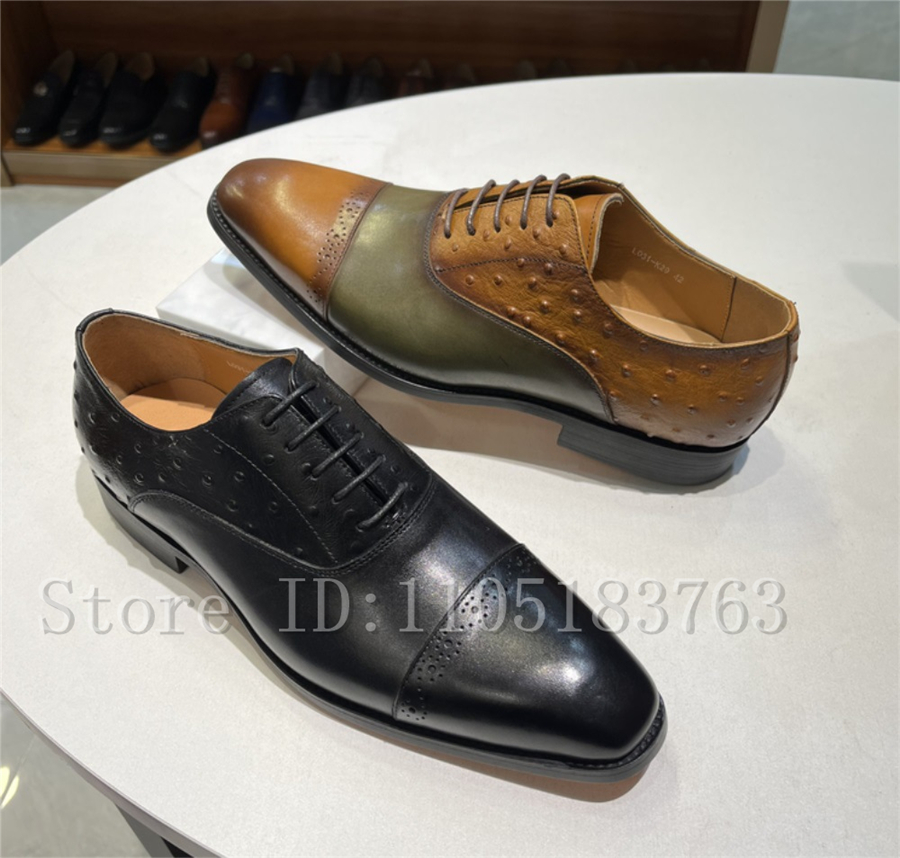 Men's Genuine Leather Formal D - Men'S Formal Office Wear Shoes reseña y precio