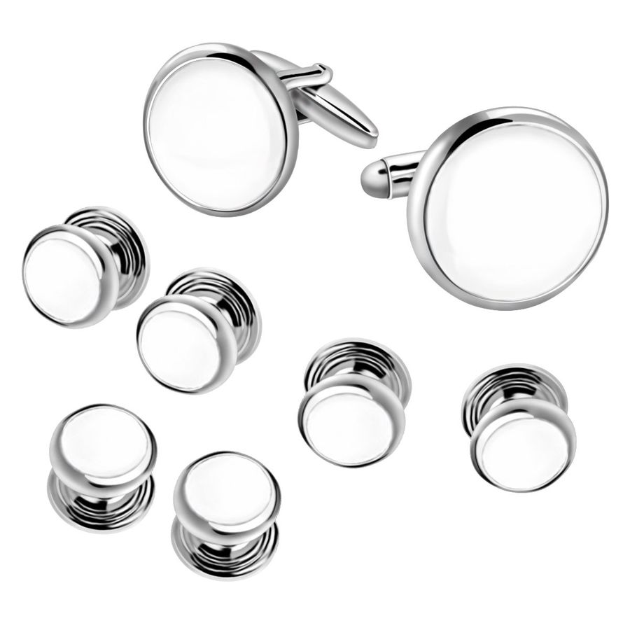 Cufflinks and Studs Set Tuxedo - Mens Formal reseña y precio