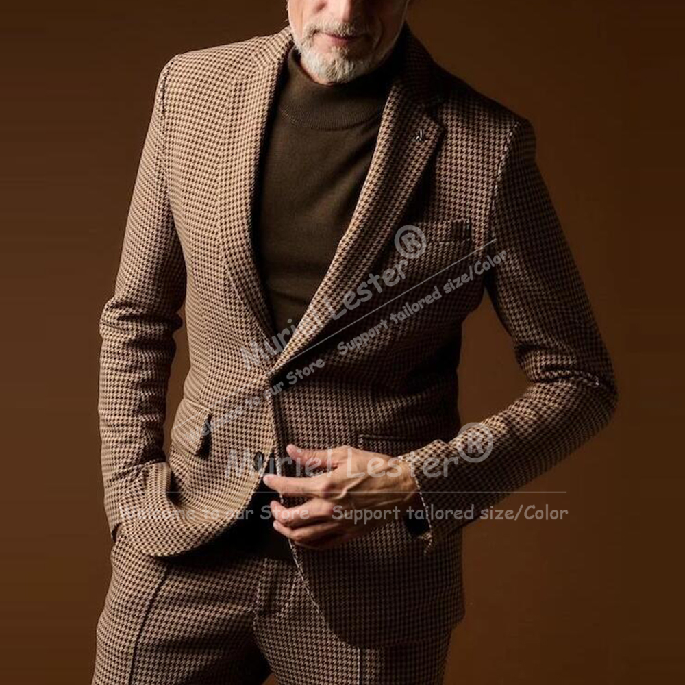 Vintage Suits Men 2 Piece Sets - Men Formal Party Wear Outfit reseña y precio