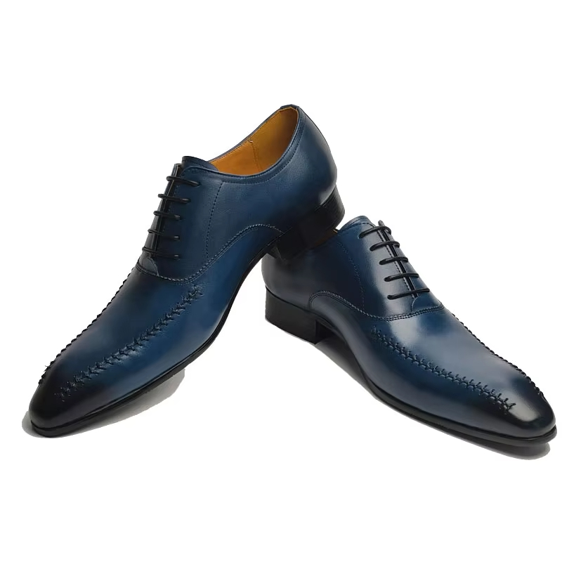 High-end luxury Men's Genuine  - Men'S Formal Office Wear Shoes reseña y precio