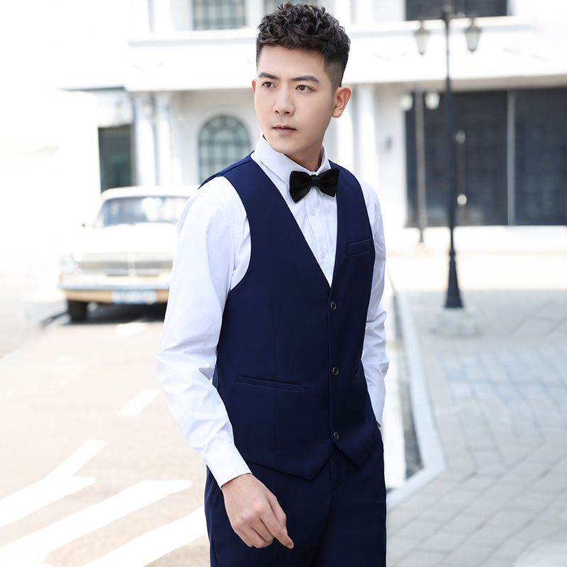 Men Shirt Tuxedo Vest Three Pi - Men Formal Party Wear Outfit reseña y precio