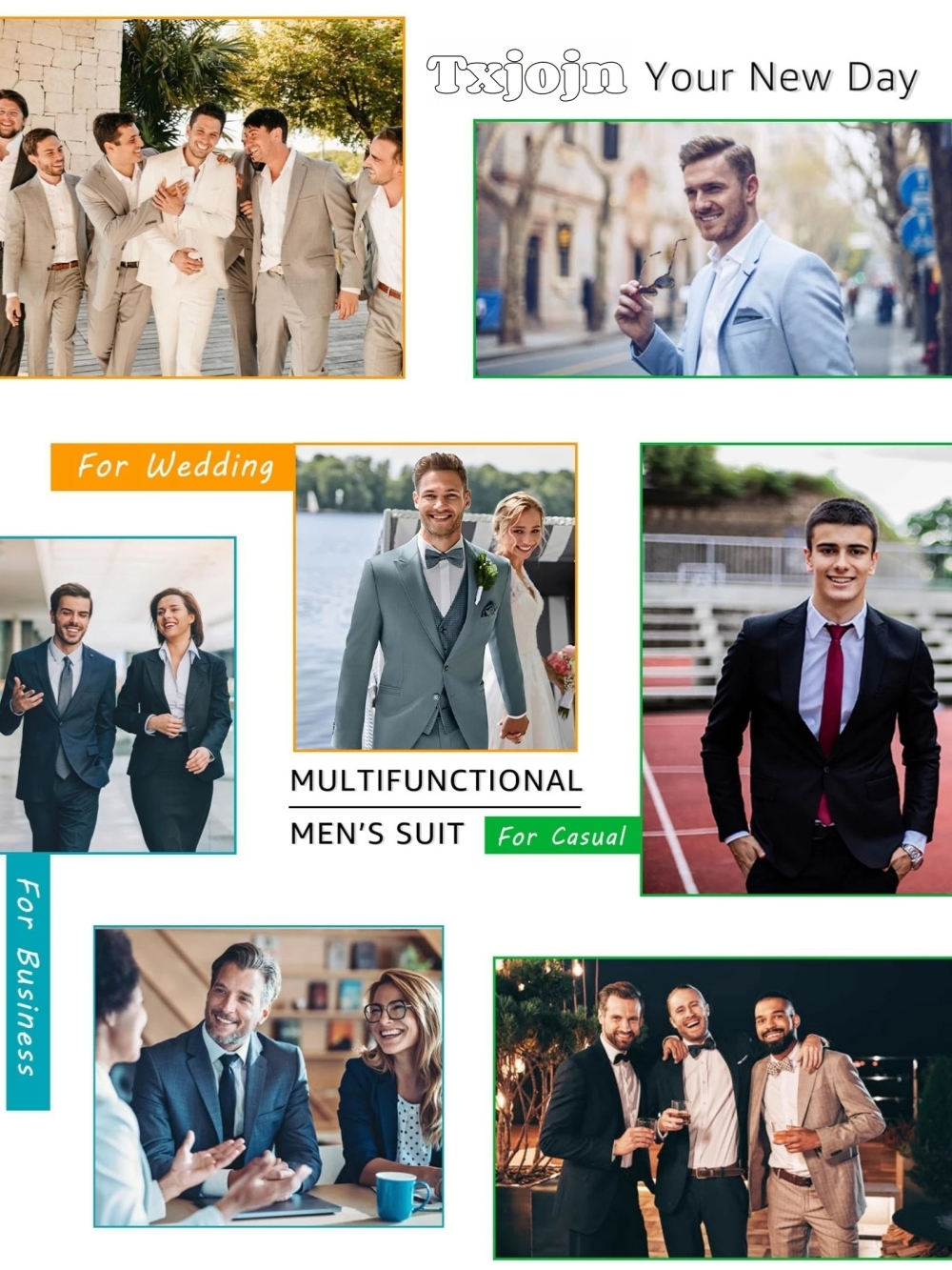 Dazzling Luxury Beaded Men's S - Men'S Formal Wear For Engagement reseña y precio